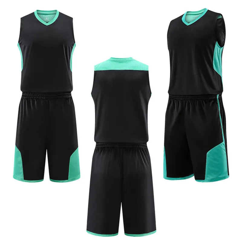 Conjuntos para correr Baloncesto Jersey Traje de verano para adultos Moda Hip Hop Transpirable Sweatwicking jersey uniforme de baloncesto 230821