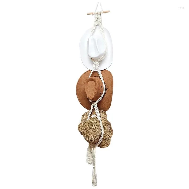 Hangers Beige Hat Hape for Wall Women Rack Organizer wiszący dekoracyjna czapka