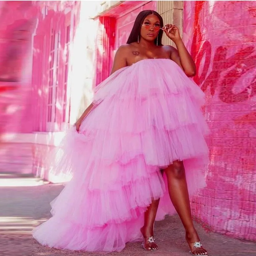 Sexy high top low dresses