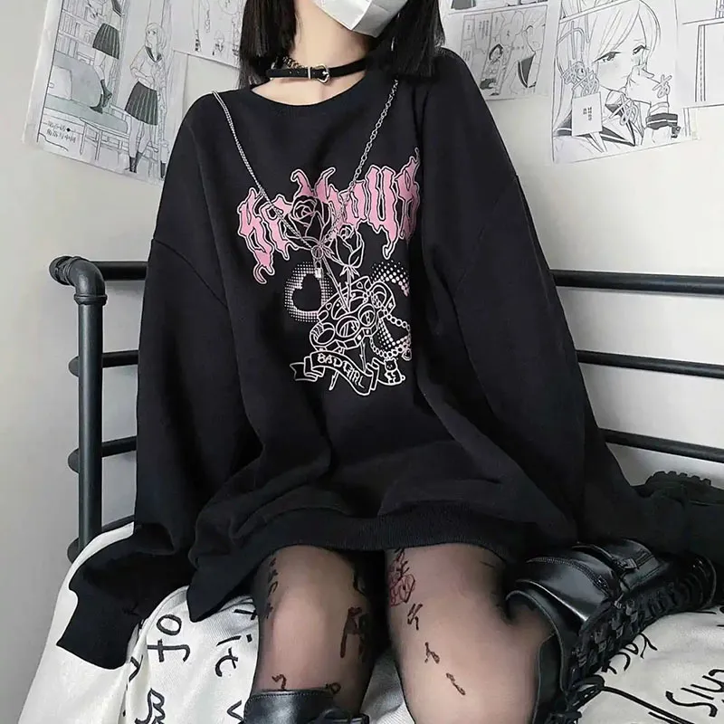 Japanese Sweet Cool Black And White Graphic Hoodies Women For Men And Women Plus Velvet Thickening, Loose Fit, Harajuku Style Top For Autumn And Winter 230821 From Kong003 Vendor, $21.49 | DHgate.Com Japanese Sweet Cool Black And White Graphic Hoodies Women For Men And Women Plus Velvet Thickening, Loose Fit, Harajuku Style Top For Autumn And Winter 230821 From Kong003 Vendor, $21.49 | DHgate.Com