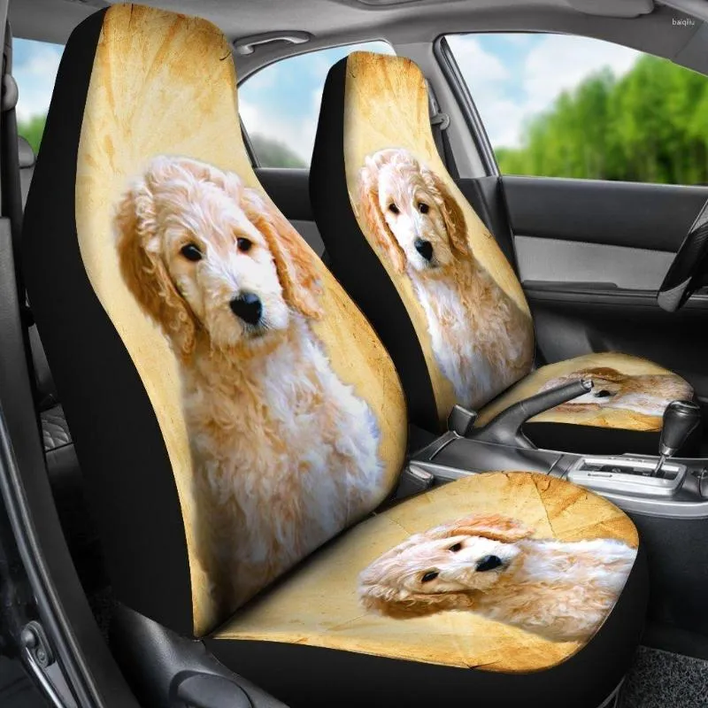 Goldendoodle Car Seat Cover (Set of 2) Goldendoodle Car Seat Cover (Set of 2)