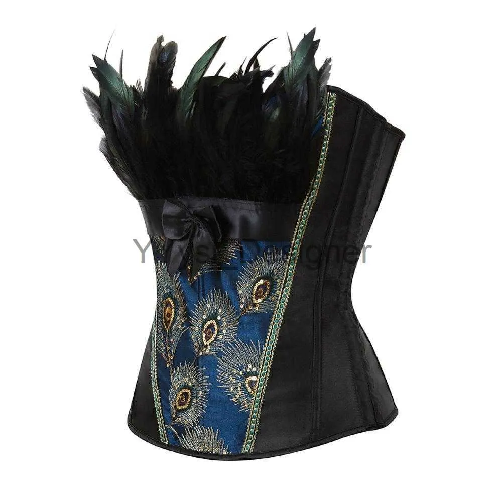 Steampunk Peacock Glitter Pirate Corset Bustier Top Line For Women Perfect  For Basque, Carnival, Party, Club Night And Night Events Style X0823 From  Yyysl_designer, $14.82