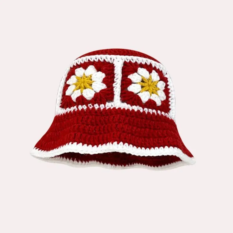 【ROMANTIC CROWN】23SS★ COZY KNIT BUCKET HAT Romantic Crown COZY KNIT BUCKET HAT (Creatrip)