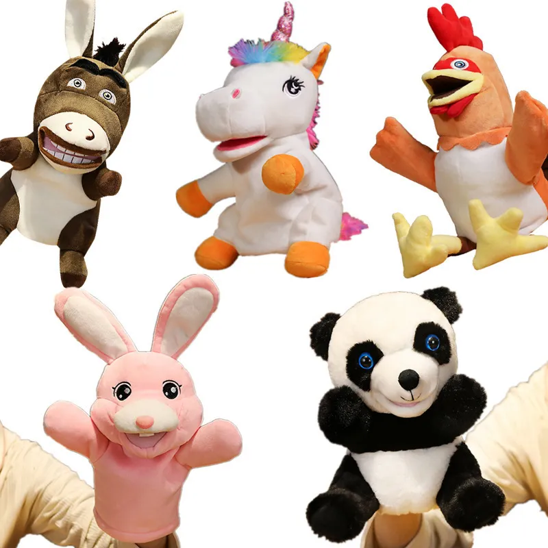 24 Pièces Marionnettes À Doigt Ensemble Mini Animaux En Peluche Marionnette  À Doigt Jouets Pour Raconter Des Histoires Jouer À Des Spectacles