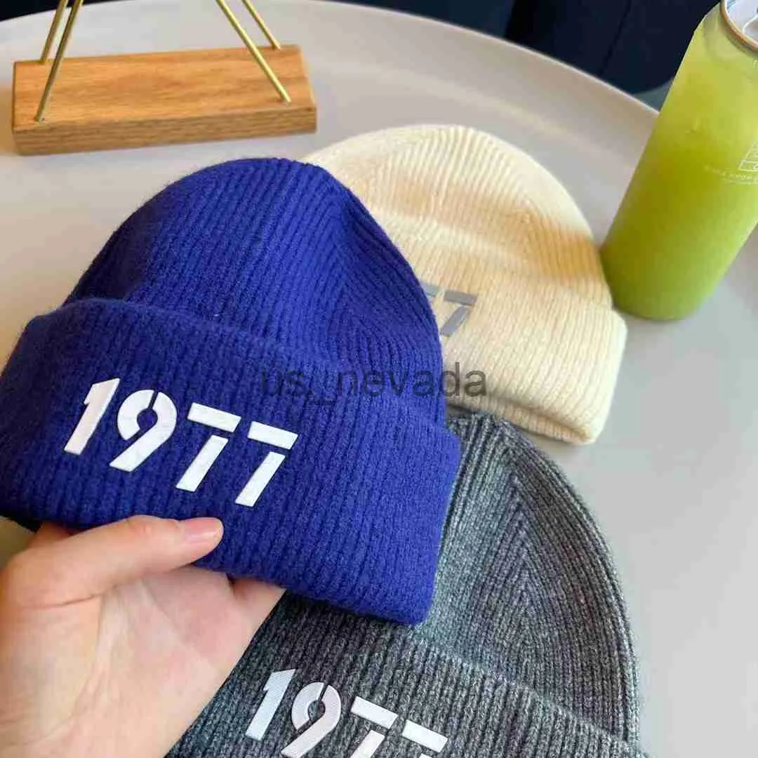 Beanie/Skull Caps Autumn and Winter Adult Simple Knitted Hat Fashion Versatile Woolen Hat Men's and Women's Cold and Warm Cover Head Hat Ear Protection Hat J230823