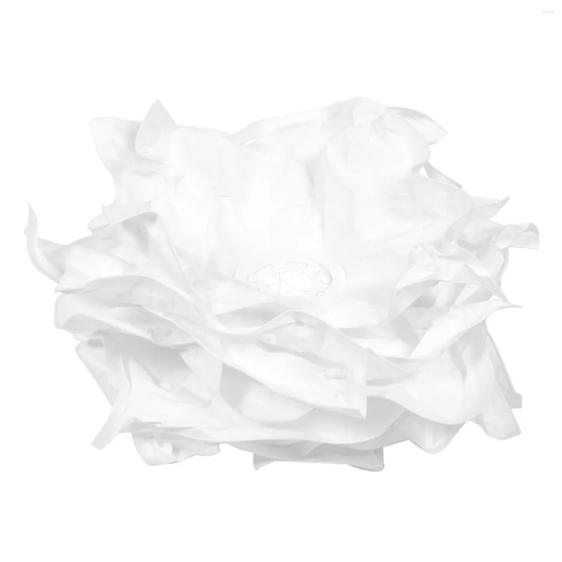 Lampes suspendues abat-jour suspendu décor nuage couverture fleur de lotus chic blanc puzzle papier lanterne