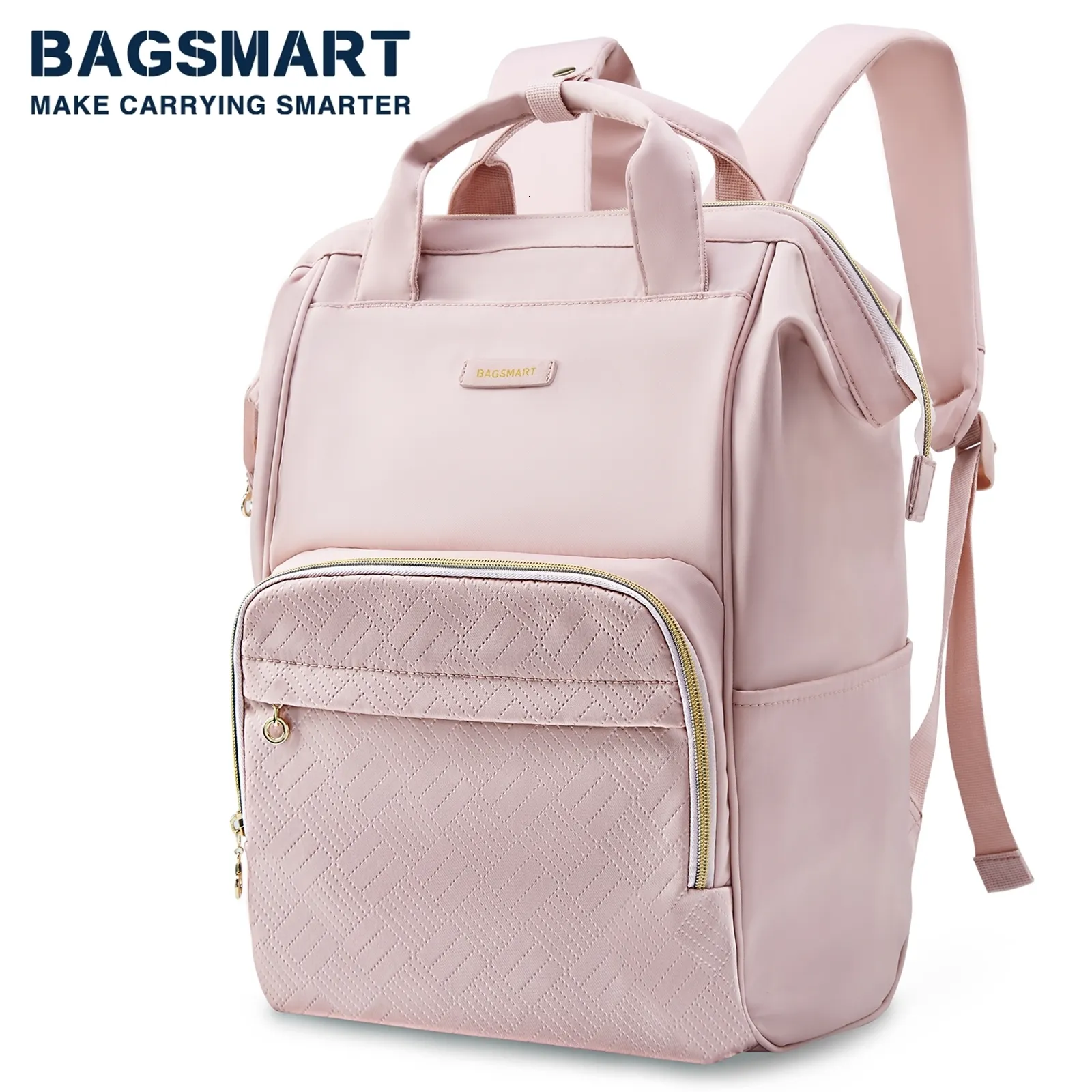 Школьные сумки BAGSMART 50L для девочек, рюкзак для ноутбука, женские туристические бизнес-рюкзаки, большой рюкзак 40x20 для кабины Ryanair 230823