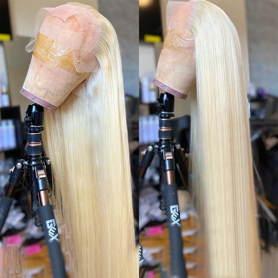 30 Inch Honey Blonde 613 Hd Lace Frontal Wig 13x6 Human Hair For Women 13x4 Straight Lace Front Wig Bob Glueless Ready to Wear