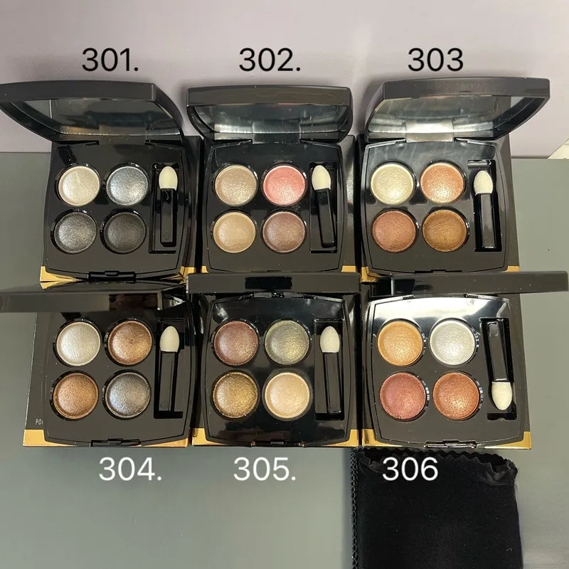 Eye Shadow Brand 4 Colors Natural Matte Waterproof Palette Shimmer Eyeshadow 230822