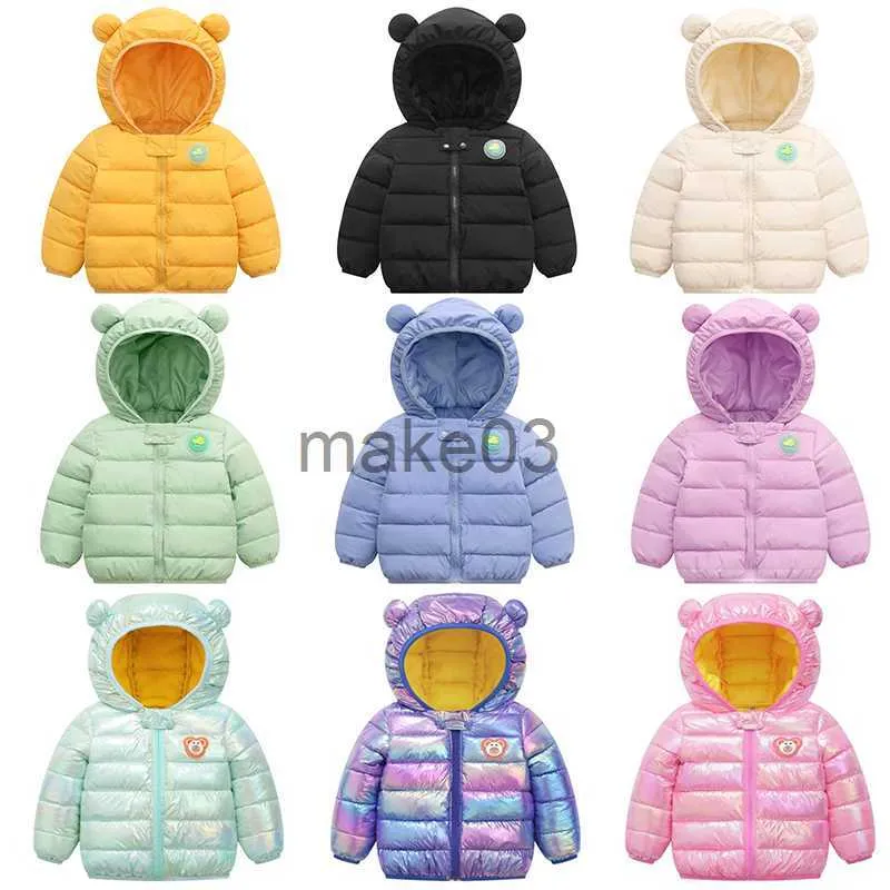 Down Coat Fashion 2023 Winter Girls Coat Children's Outerwear Toddler Warm Tops Baby Boys Jackets 15 Y Boys Down Jacket Kids Coats Unisex J230823