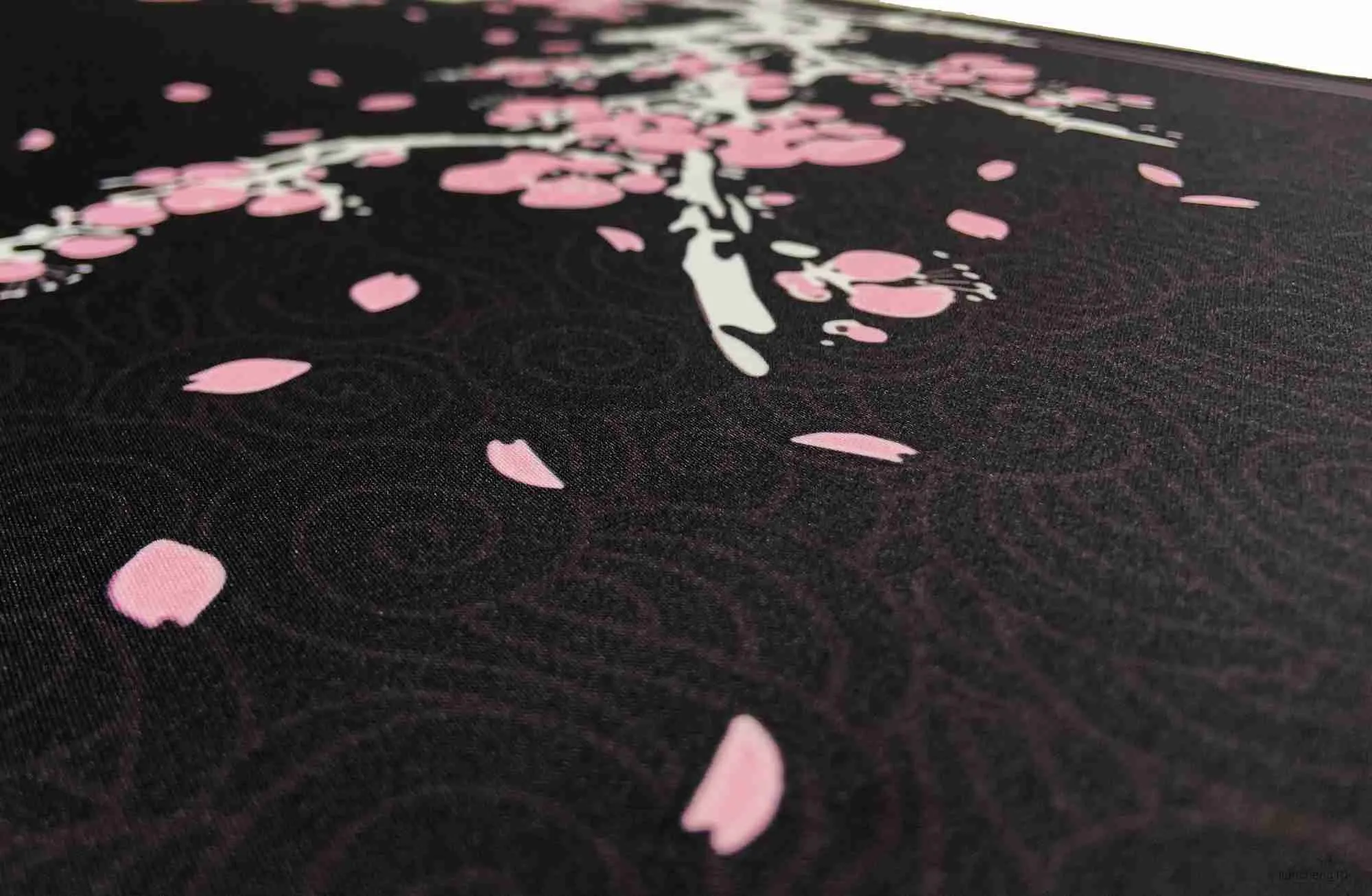 Alfombrillas de ratón Sakura Alfombrilla de ratón Accesorios para Juegos Alfombrilla de ratón Grande Alfombrilla de Escritorio Rosa Negra Alfombrilla XXL para Alfombrilla de ratón de Ordenador.. R230823