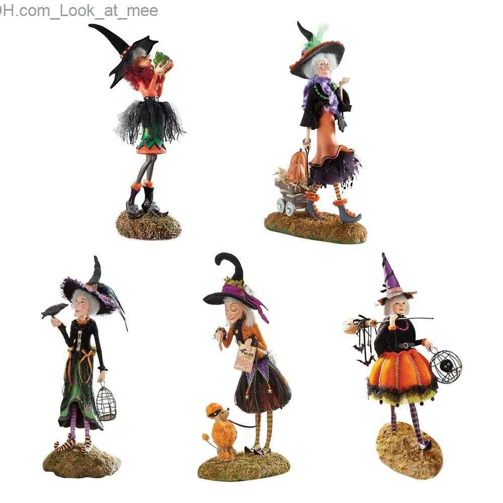 Collectible halloween witch dolls discount