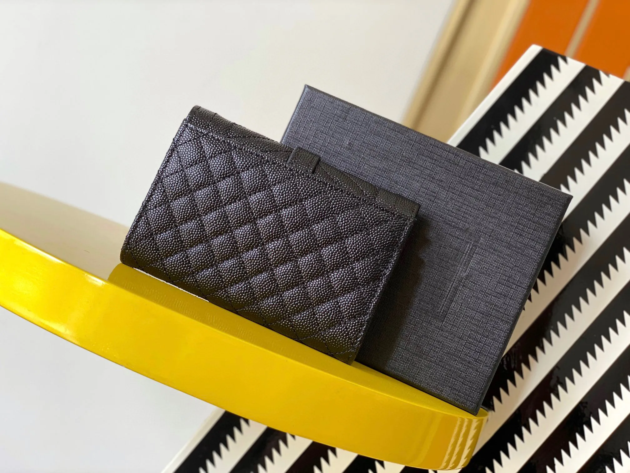 ✓ DHgate 진짜 가죽 봉투 지갑, 여성 미니 신용 카드 홀더 지갑, 코인 포켓이있는 고급 디자이너 클래식 지갑을위한 고급 지갑 |  인기 지갑