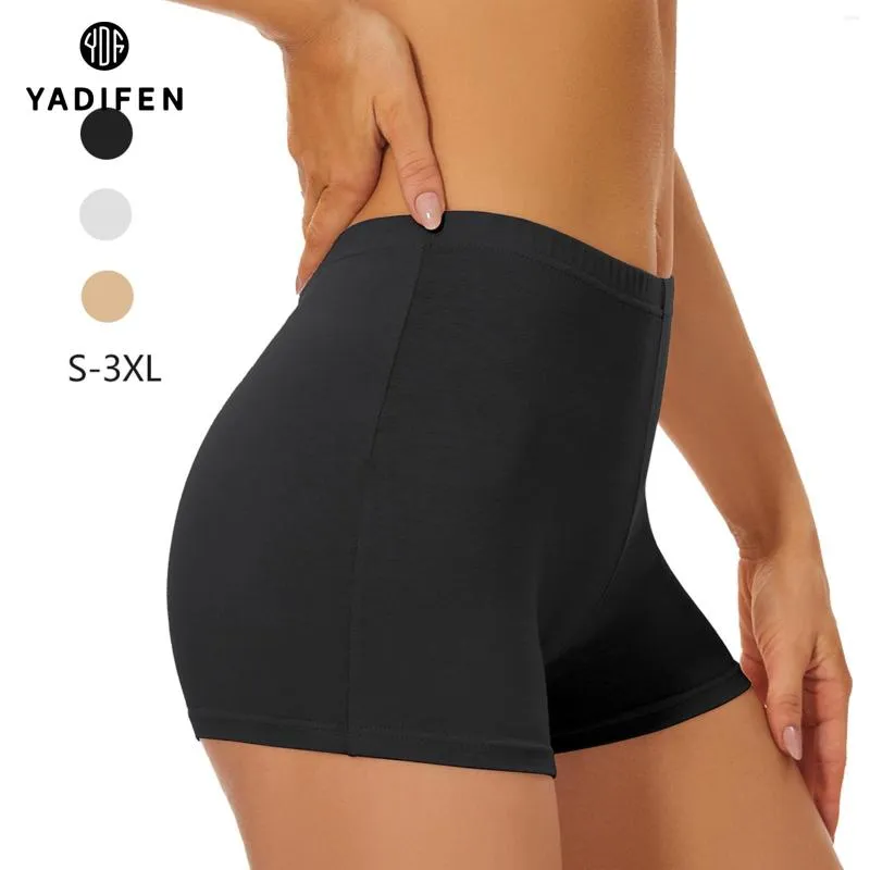 Summer Safety Shorts Seamless Boyshorts Elastic Panties Women