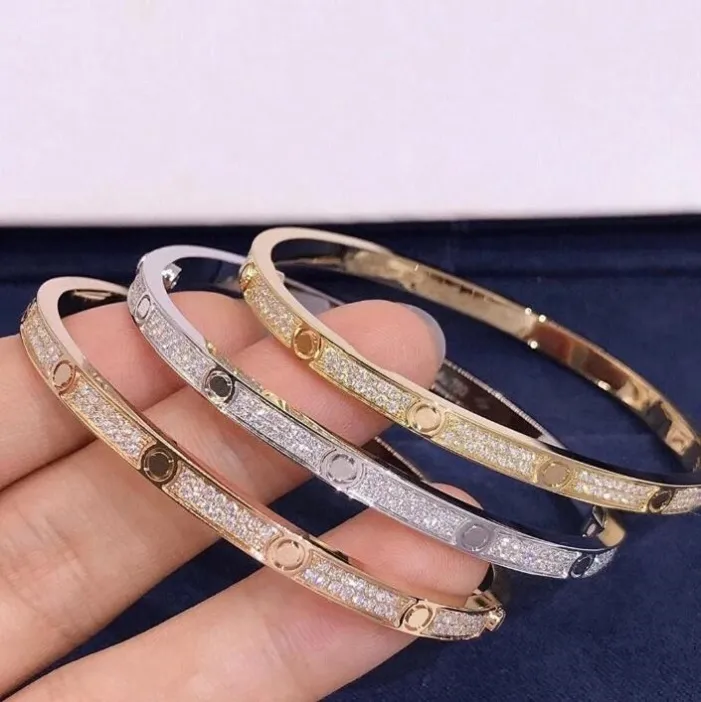 Bracciale oro Bracciale femmina Designer in acciaio inossidabile Coppia Bracciale Larghezza 5 mm Diamond San Valentino GIFFIO GIURNA GIOVELLI DIGLIORE ORNAMENTI