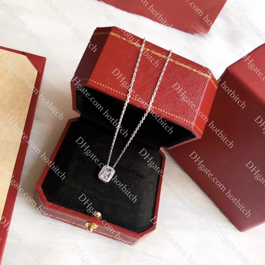 Designer Necklace Women Luxury Diamond Necklace Exquisite Pendant Chain