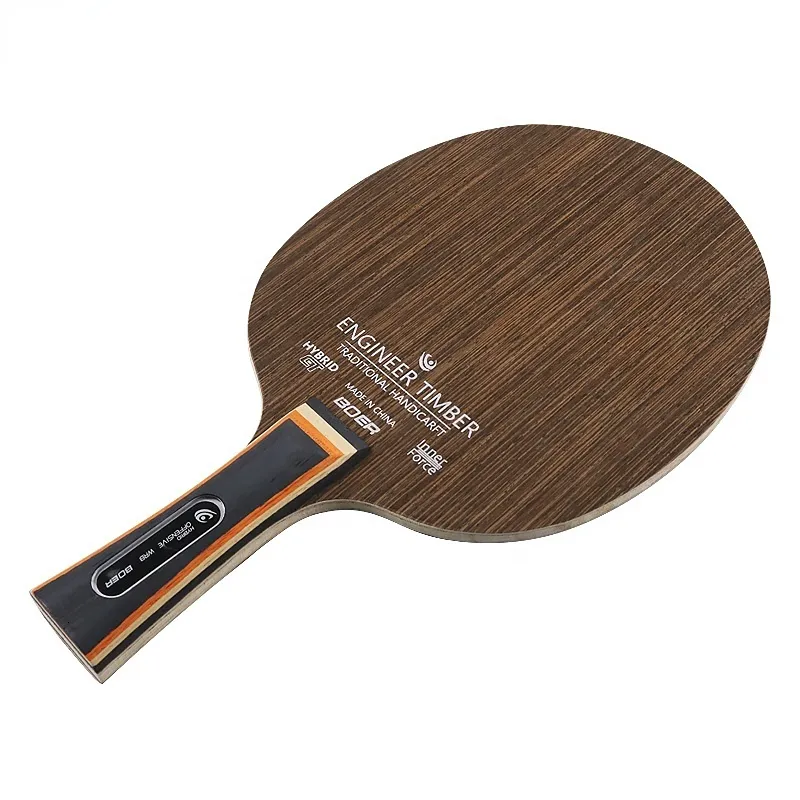 Table Tennis RACHETS FIVILAYER Pure Bois Plancher en carbone Imitation Table Tennis Racket Technology Iron Sabre Horizontal et Straight 230822