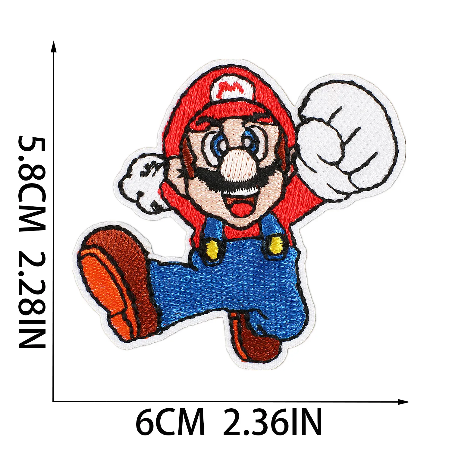 Mario Iron-On Patch