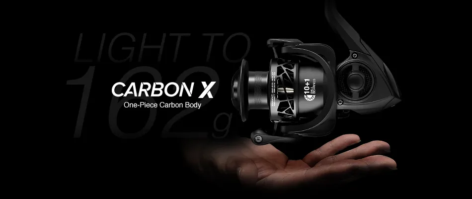 Fishing Accessories Piscifun Carbon X Spinning Reel Light To 162g 5.2 1 6.2  Gear Ratio 11 BB 1000 2000 3000 4000 Saltwater 230822 From Ren05, $46.26