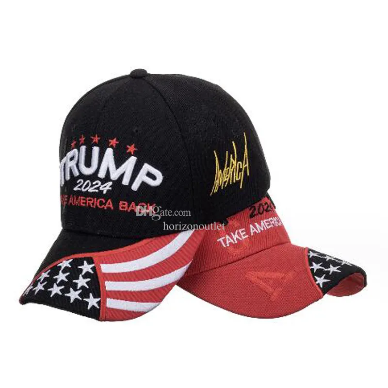 Donald Trump for President 2024 Trucker Hat USA Flag Baseball Take America Back Cap President 3D Embroidery Printed Caps The US New