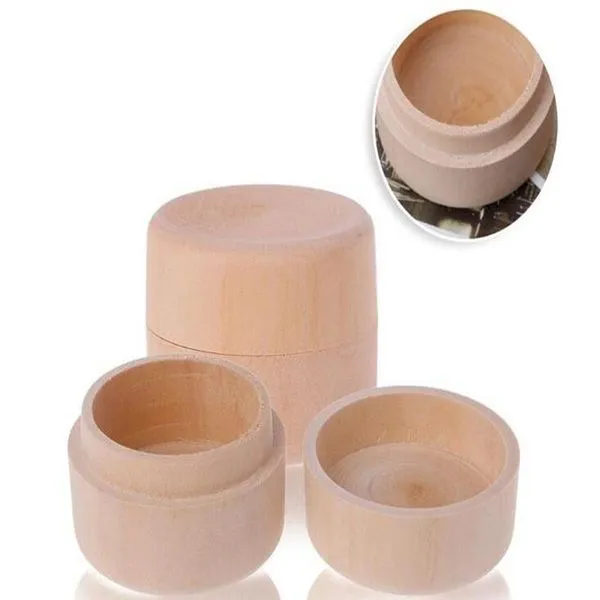 Wooden Storage Box Ring Box Vintage decorative Natural Craft Jewelry box Case Wedding Accessories