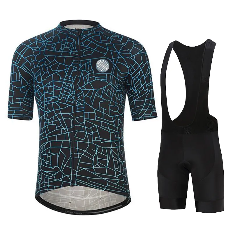 Radsporttrikotssee Ostroy Team Set Summer Sport Racing Clothing Männer Fahrradkleidung Fahrrad MTB Maillot Ropa de Ciclismo 230823