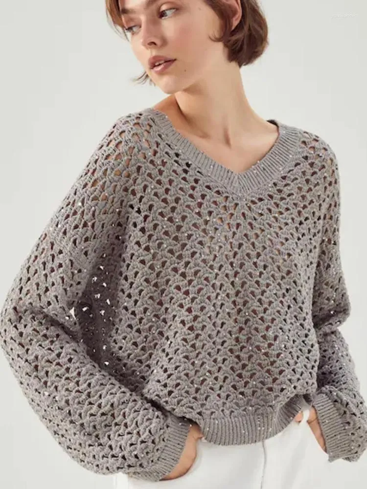 Office top sweaters female