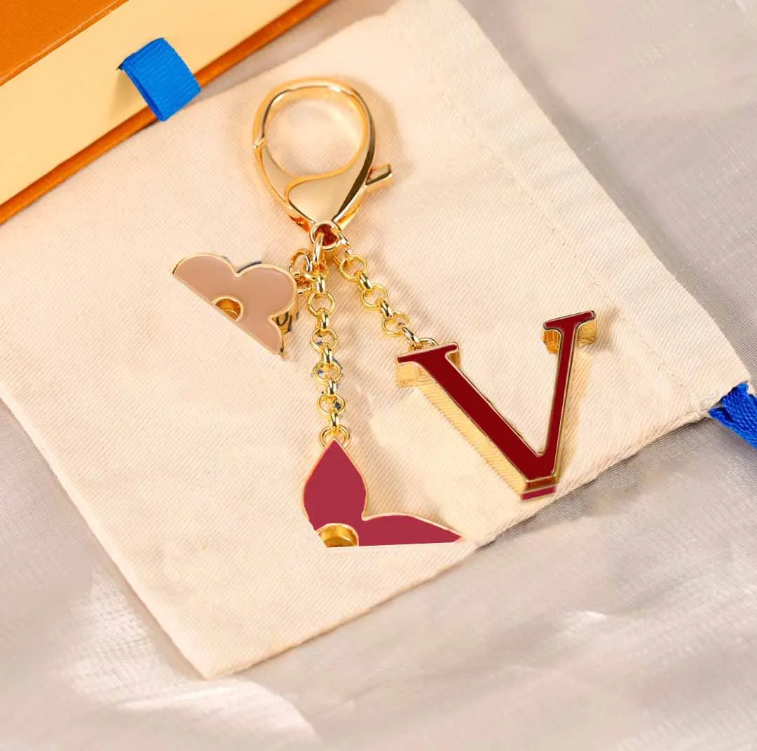 Charm Luxury Designer Keychains Letter Keychain Bag... From Yangone1 ...