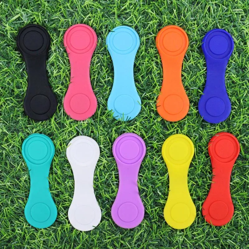 Portachiavi in ​​silicone golf hat clip ball marker con un forte attacco magnetico ai vestiti per la cintura tascabile accessori regalo