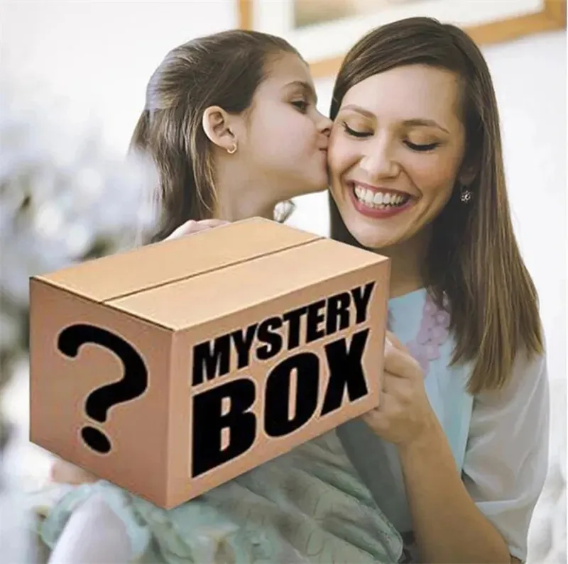 Lucky Bag Mystery Boxes есть шанс открыть игровой контроллер мобильный телефон камеры беспилотники.
