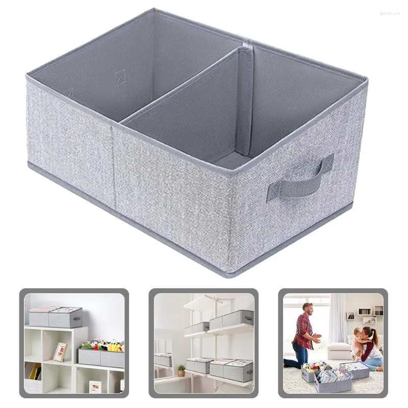 Storage Bottles Pants Container Wardrobe Sundries Organizer Foldable Clothes Holder Garment Bedroom Fabric Bin Case Toy