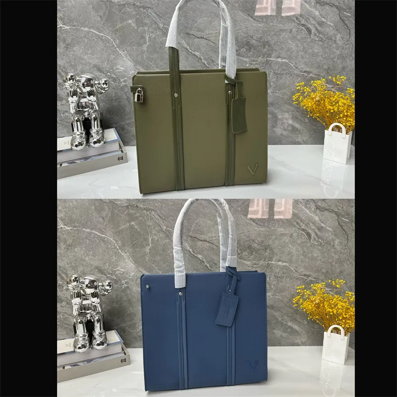 Designer Mulher Tote Bag Takeoff Ladies Shop Bag Bag de compras de luxo Bolsa azul verde Bolsa de ombro de alta capacidade com bolsa de letra