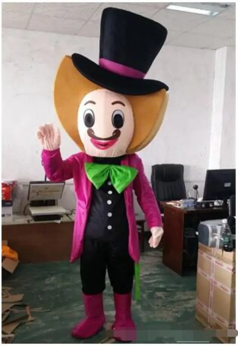 Alice Mascot Costume Mad Hatter Cartoon Costume Kostium karnawałowy impreza Fanta sukienka dla dorosłych zwierząt karnawał