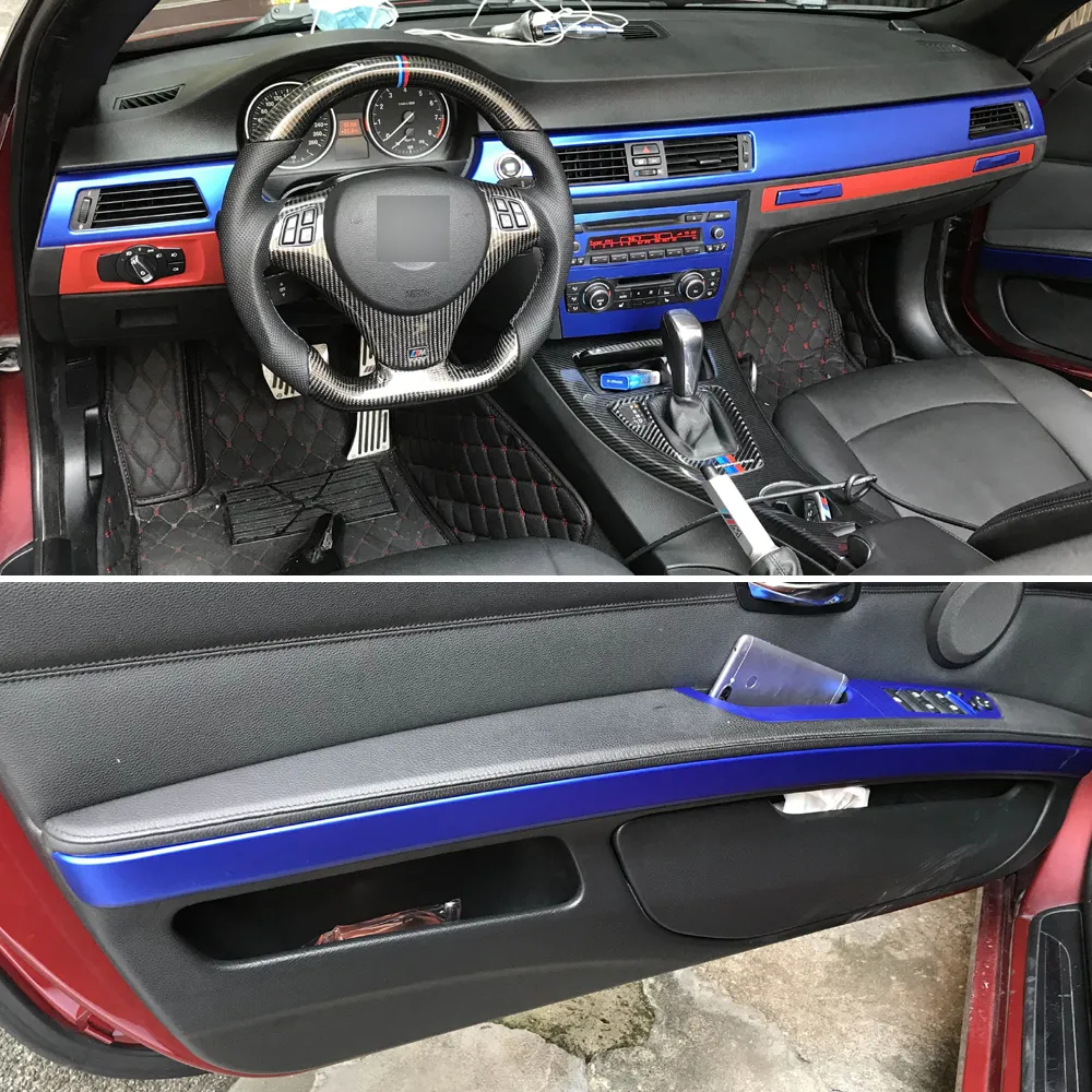 لـ BMW 3 Series E92 E93 2 DOORS INTERIOR CENTRAL PANCE DOOR DOOR HANDGE