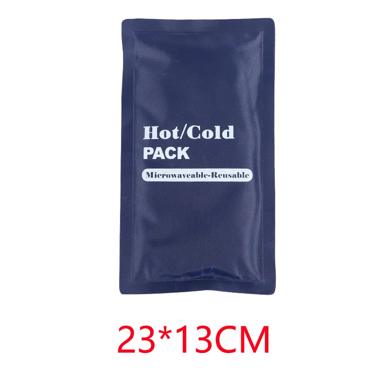 Bolsa De Hielo Reutilizable De Gel Congelable Para Lesiones De Rodilla Y  Piernas, Paquete De Compresa Fría Y Caliente Para Dolor De Cabeza, Apto Para  Microondas, 28x13CM De 4,06 €