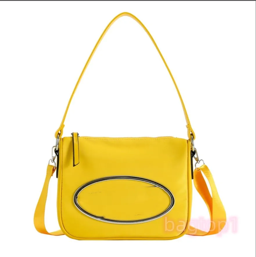 Luxury Designer Flap Jingle Yellow Shoulder Bag For Women Tote, Clutch