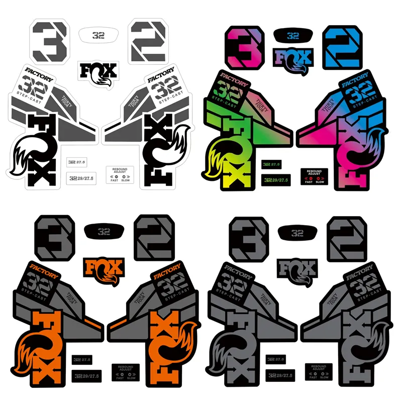 Bike Frame Stickers - Mountain Bike Decals, Road Bike Graphics, MTB ...