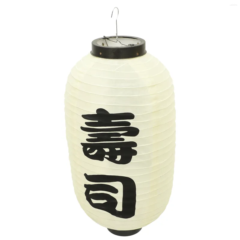 Bougeoirs japonais lanterne fête ornement maison suspendus Restaurant étanche faveurs lanternes tissu de soie traditionnel