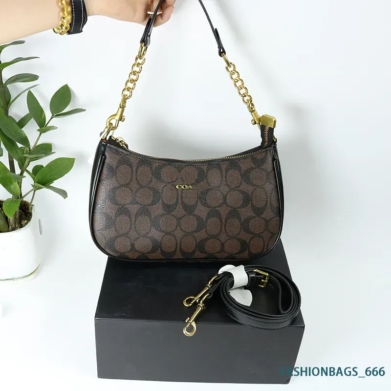 المصمم تحت ربح حقائب اليد الصغيرة الكتف حقيبة كتف ناعمة HABO MOON LADIES BAGOETTE BASFOETH STRAP CROASTANT FASHINGER