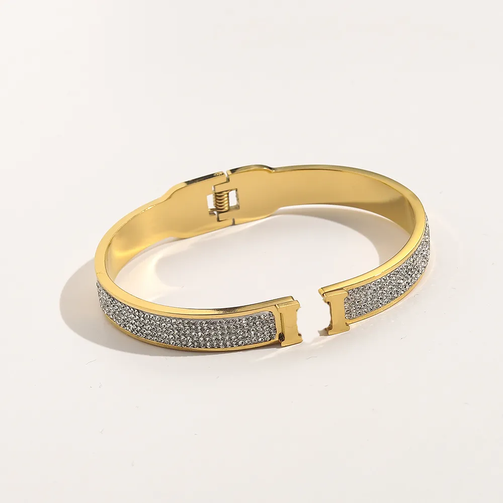 Marca de luxo pulseira pulseira design de moda diamante preto carta pulseiras mulheres casal amor pulseira rosa ouro 925 prata incrustada jóias 1.1 com logotipo original