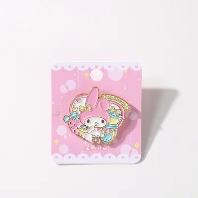 Sweet Melody Kuromi Cat Brooch Cute Anime Fatcat Collectibles Pin For  Backpack, Hat, Bag, Collar, Lapel From Baby_topwholesaler1, $1.63