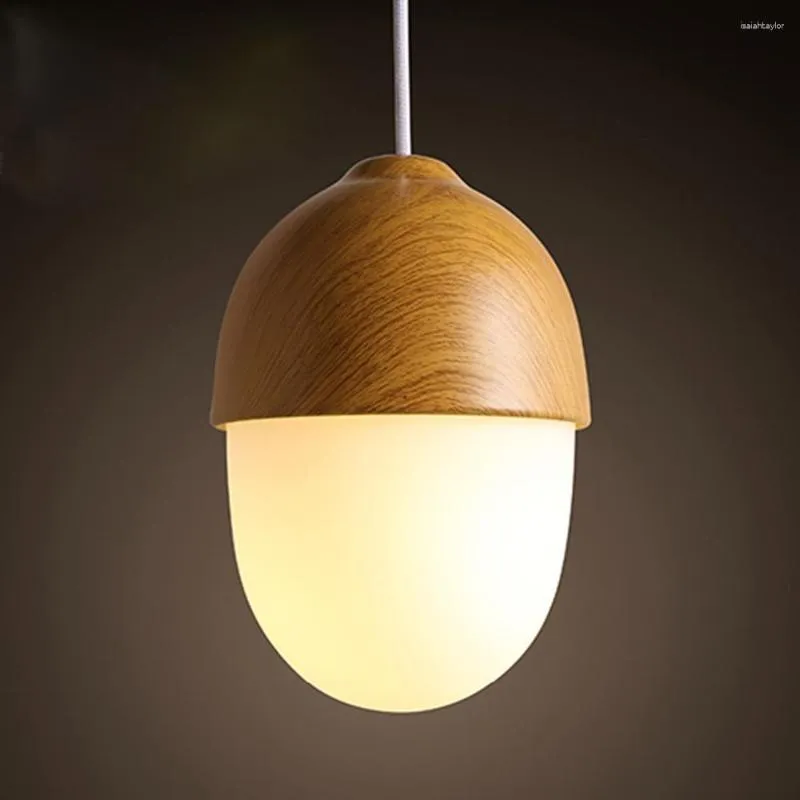 Lampade a sospensione Lampada moderna Norda Nordic Forma Giappone Light Vintage Dining Room Lighting Decor