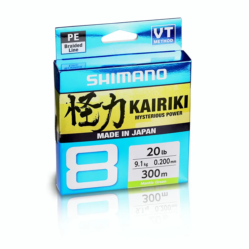 Braid Line Original Kairiki X8 Braided PE Fishing 150M 300M Green Colorful Made in Japan Tool 230822