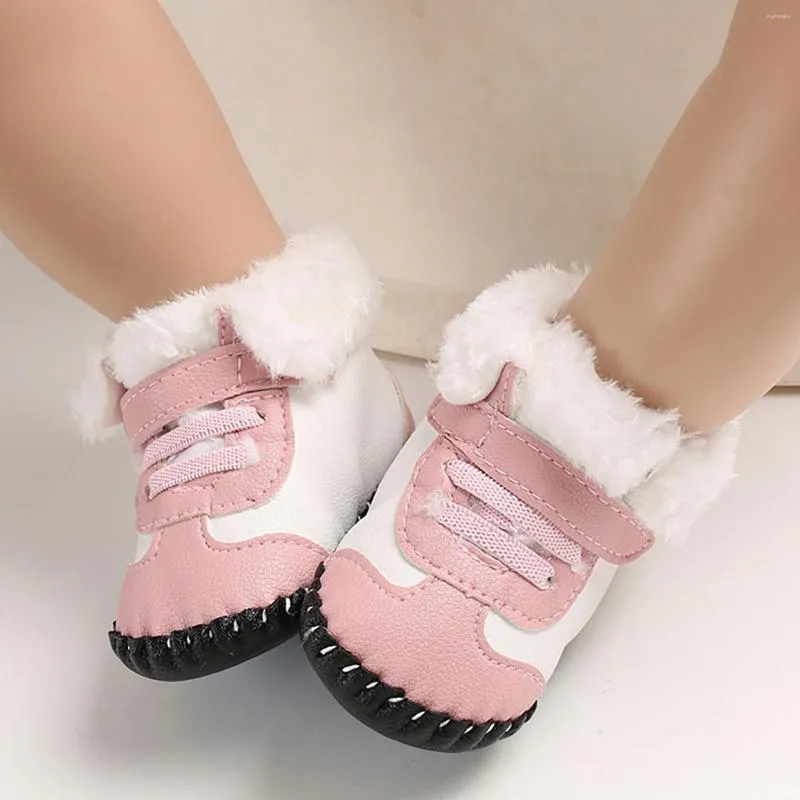 Stiefel Mes Wanderschuhe Baby Mädchen und Jungen warm weich bequemes Kind Kleinkind Schnee Kinder Größe 12