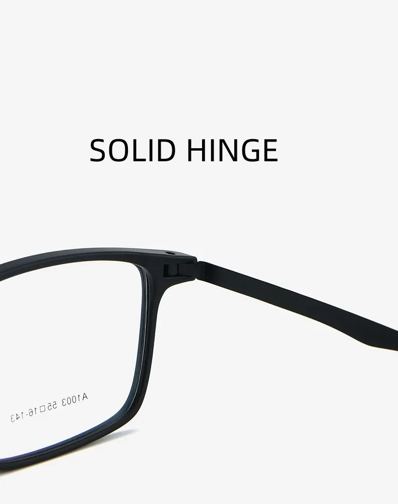 MOMOJA Retro Square TR90 men's glasses frames for Men