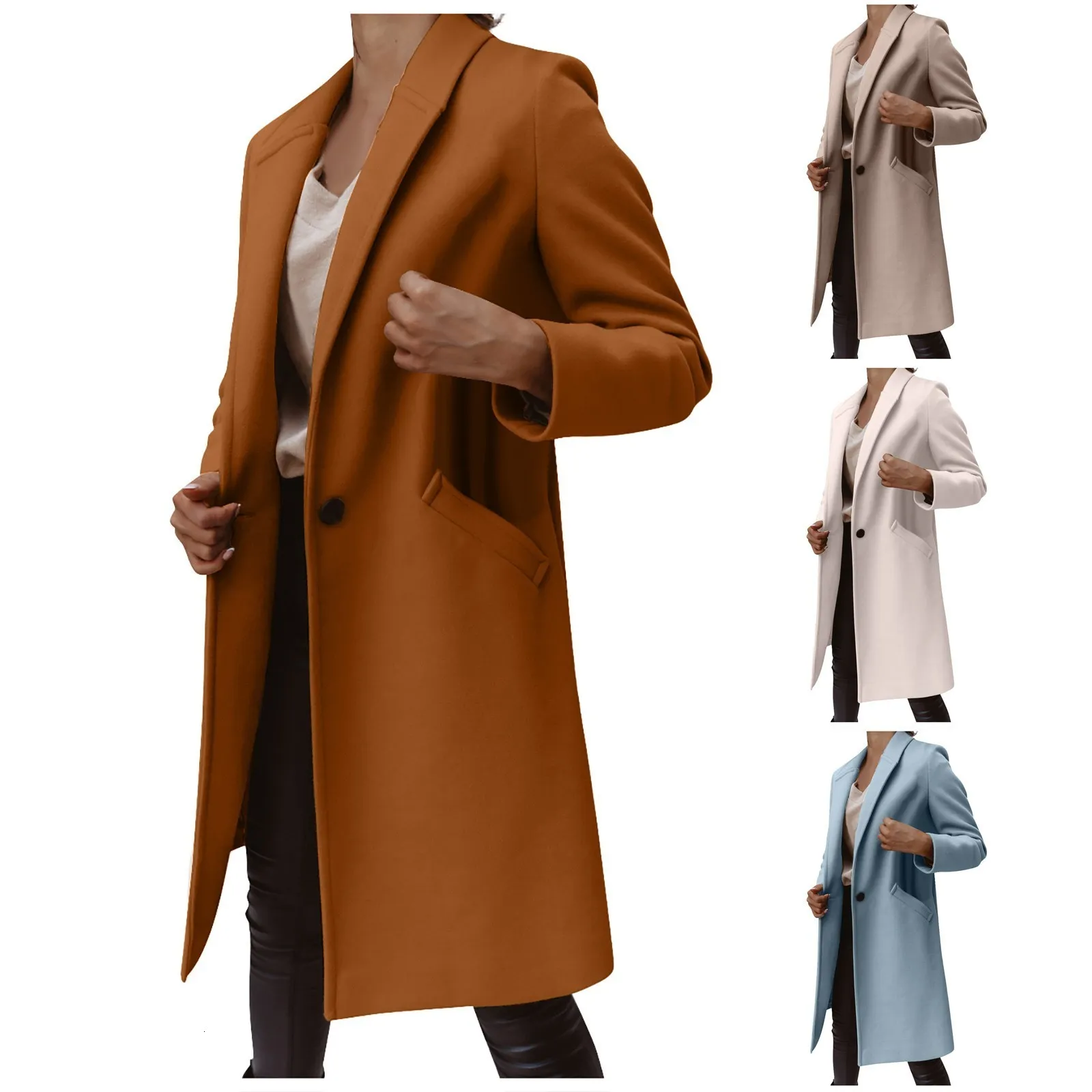 Fashion Multicolor Long Sleeve Cloak Coat Fashion Multicolor Long Sleeve Cloak Coat