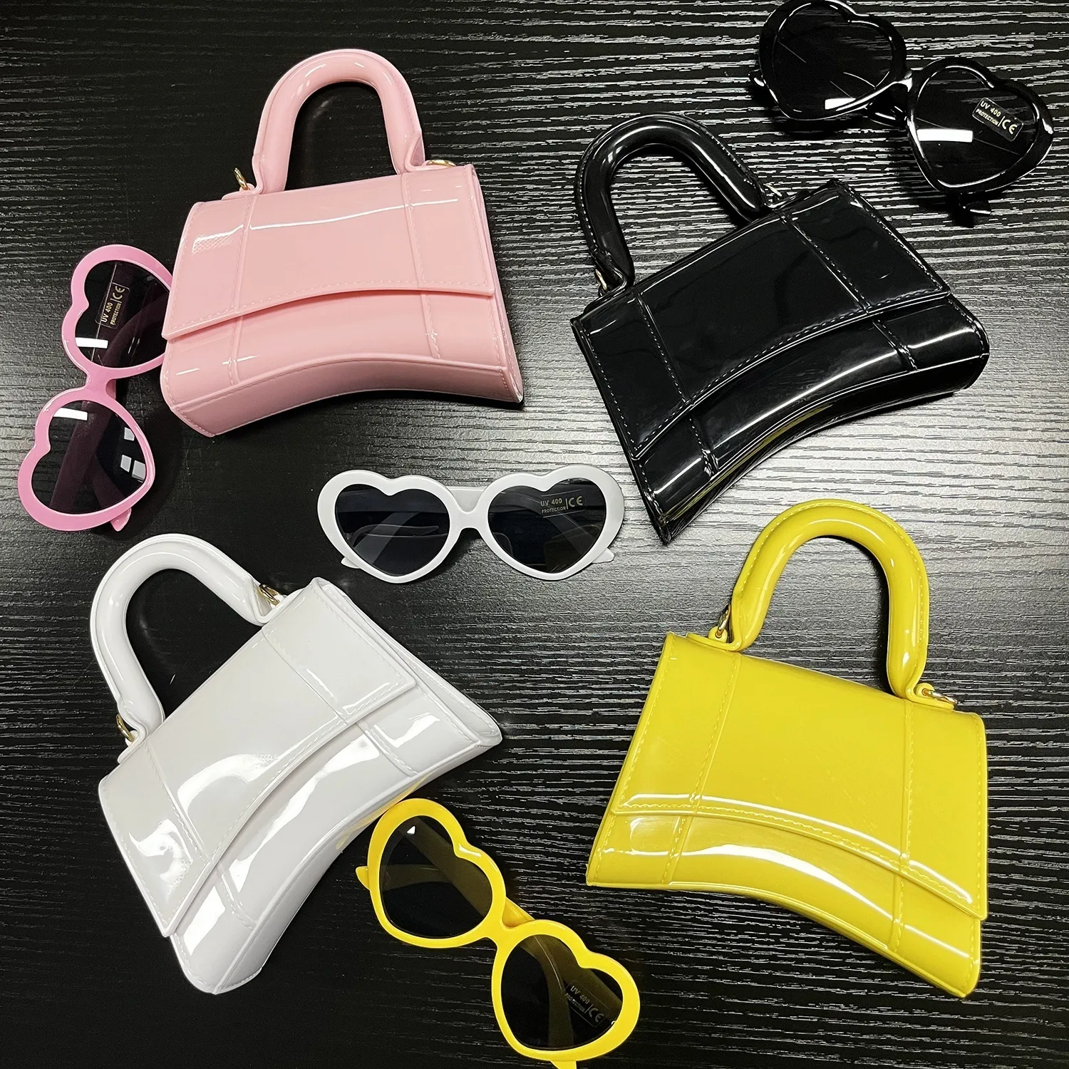 Childrens Handbags Cute Kids Purse Set With Sunglasses Mini 