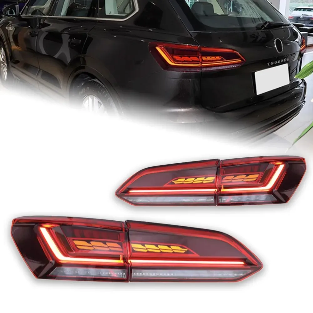 Dynamic LED Seat Rear Lights For VW Touareg 20 2023 DRL, Signal