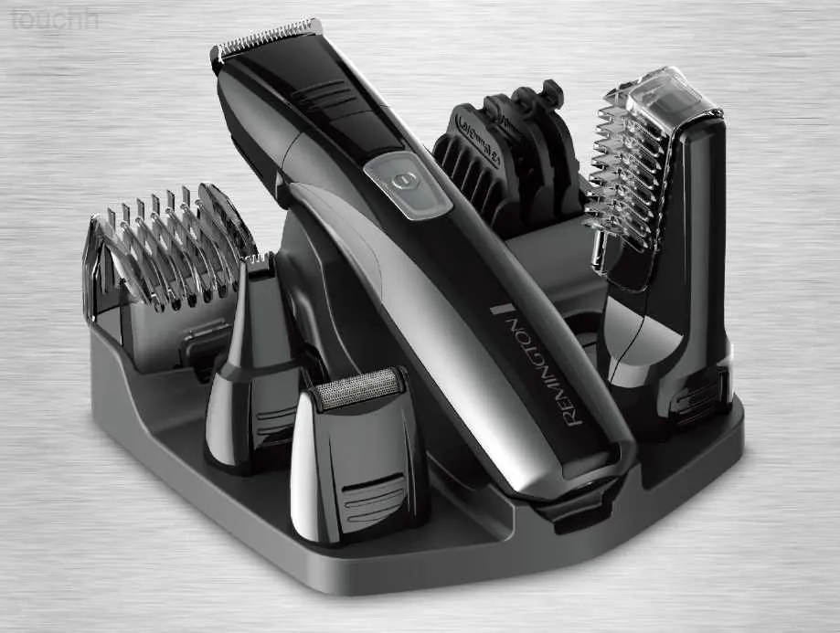 Remington Head-to-tå Grooming Set Men's Personal Electric Razor Electric Shaver Trimmer Black PG525D L230823