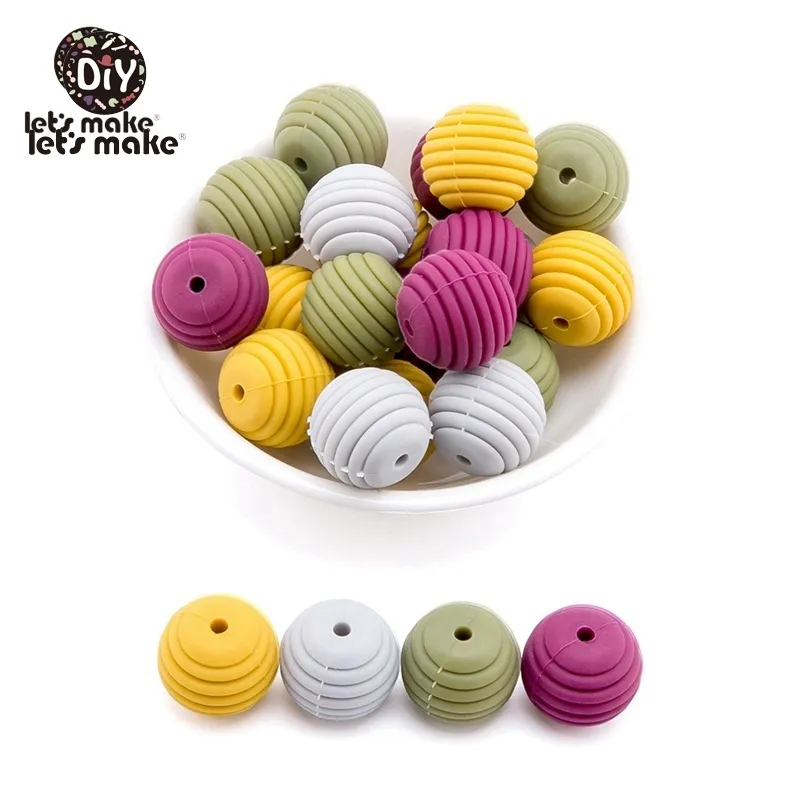 Food Grade Silicone Beads 15mm Spiral Teething Montessori Toys For DIY  Threaded Making, BPA Free, And Safe For Teeth Item #230822 From  Sellerstore08, $8.57
